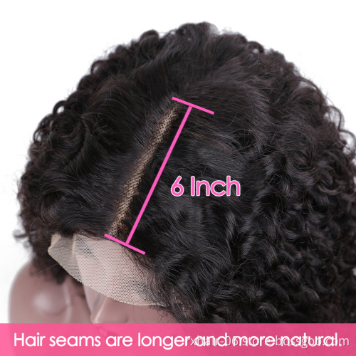 UBOSS 100% Brazilian Short Hair For Black Woman Human Bob 13X6 Pre Plucked Lace Front Malaysian Body Wave Transparent Lace Wig